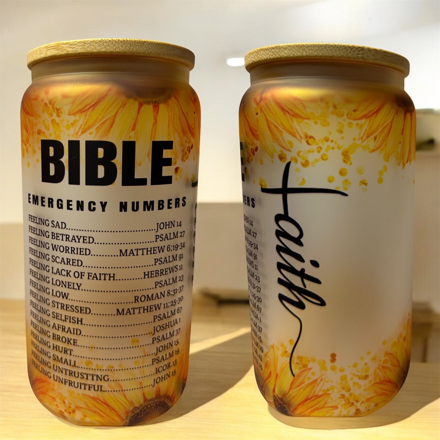 16oz Bible Emergency Numbers