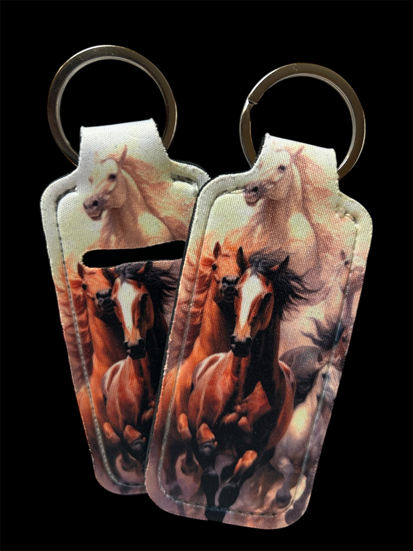 Wild Horse Chapstick Keychain