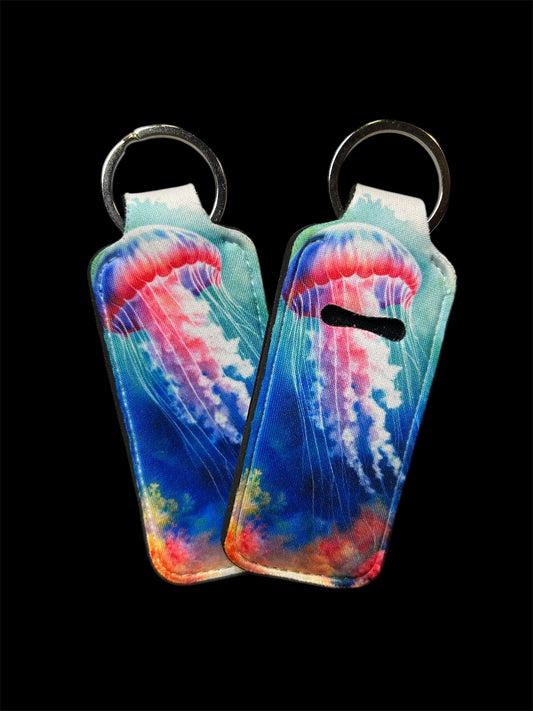 Underwater Chapstick Holder Keychain