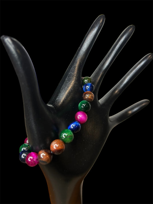 8mm Multicolored Bracelet