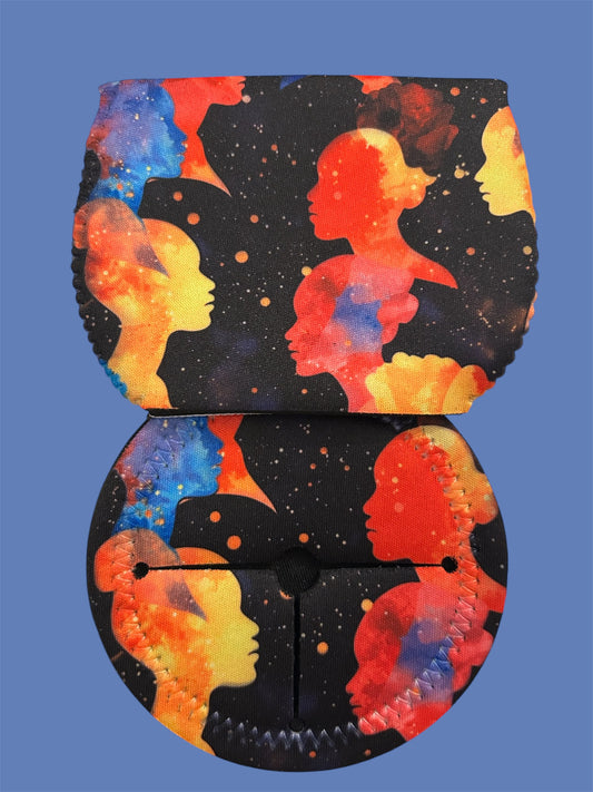 Faces Wine Sleeve & Cover